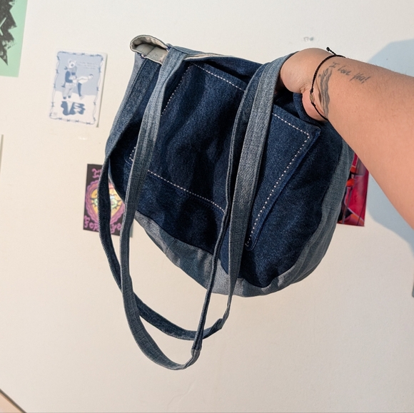 Handmade Jean Purse - Picture 5 of 5